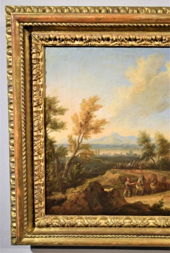 XVIIIe siècle - L' Adoration des Mages - Andrea Locatelli (1695-1741)